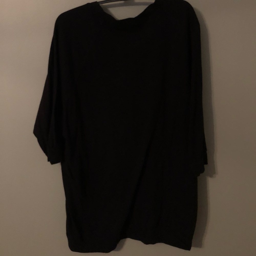 Black comfortable piko shirt
